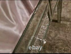 Meubles Miroirs Dressing Table Tiroirs Diamond Console Chambre Jewel