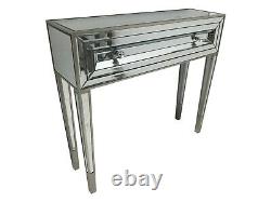 Miroir Console Dressing Table Desk Venetian Glass Furniture 1 Drawer Home