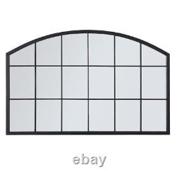 Miroir de style fenêtre en arche de 70 x 110 cm pour chambre de filles, couloir, décoration intérieure