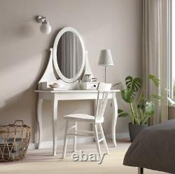 Table D'habillage Ikea Hemnes Avec Miroir (blanc, 100x50 Cm) Utilisé