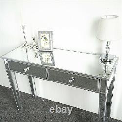 Table En Miroir De Vanité De Maquillage Avec 2 Tiroirs Dressing Table Desk Bedroom Mirror